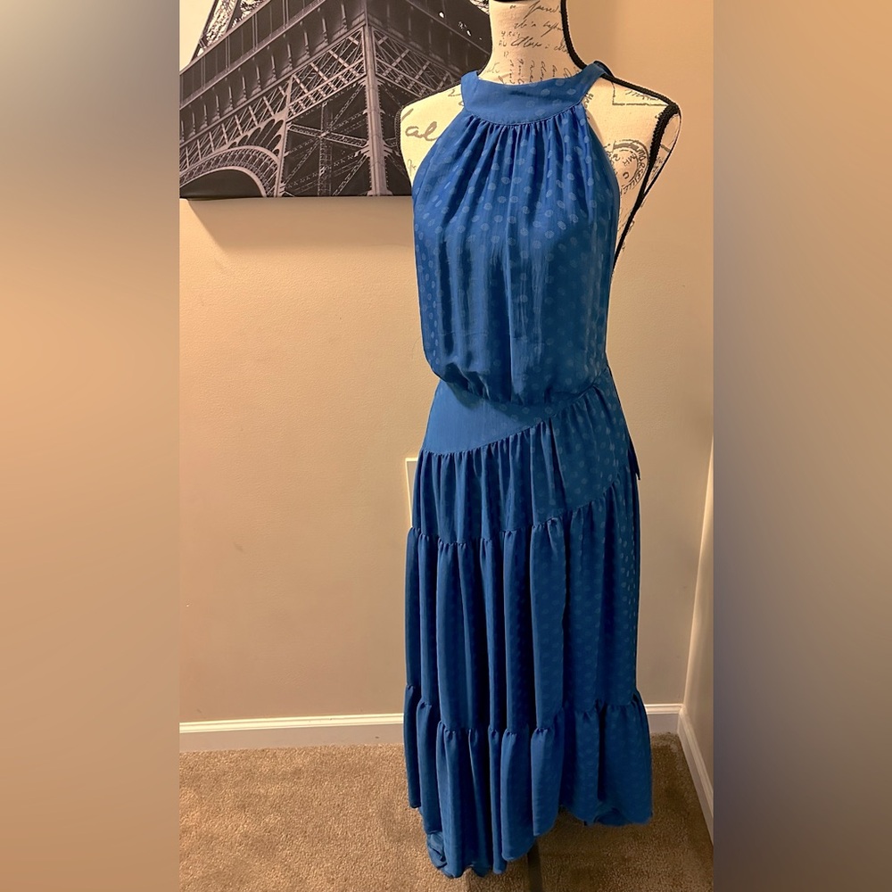 Free People Blue cross cross dress